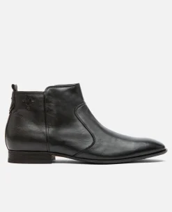 ANDERSON 39 Boots Cuir Tannage Végétal Noir Homme