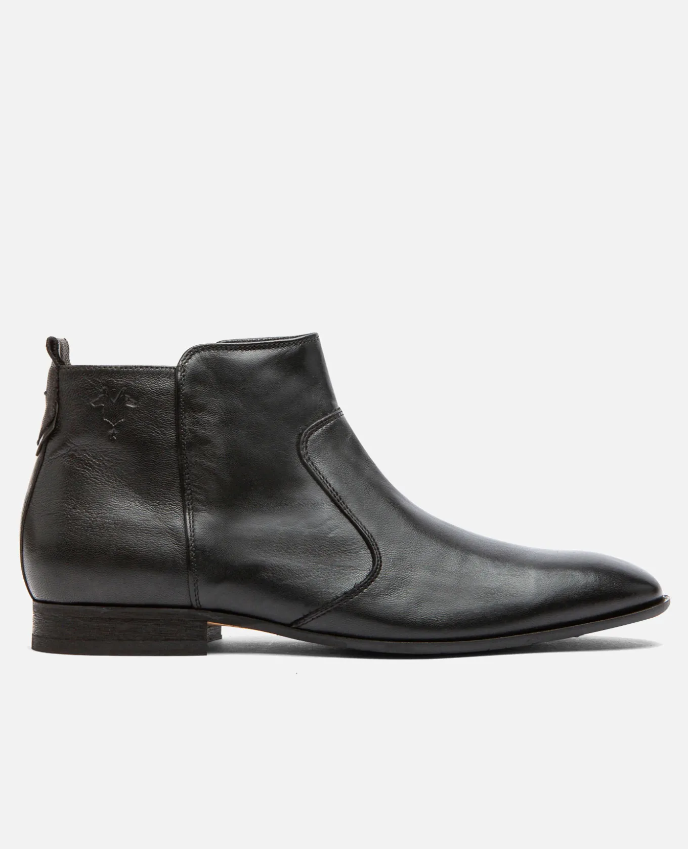 ANDERSON 39 Boots Cuir Tannage Végétal Noir Homme
