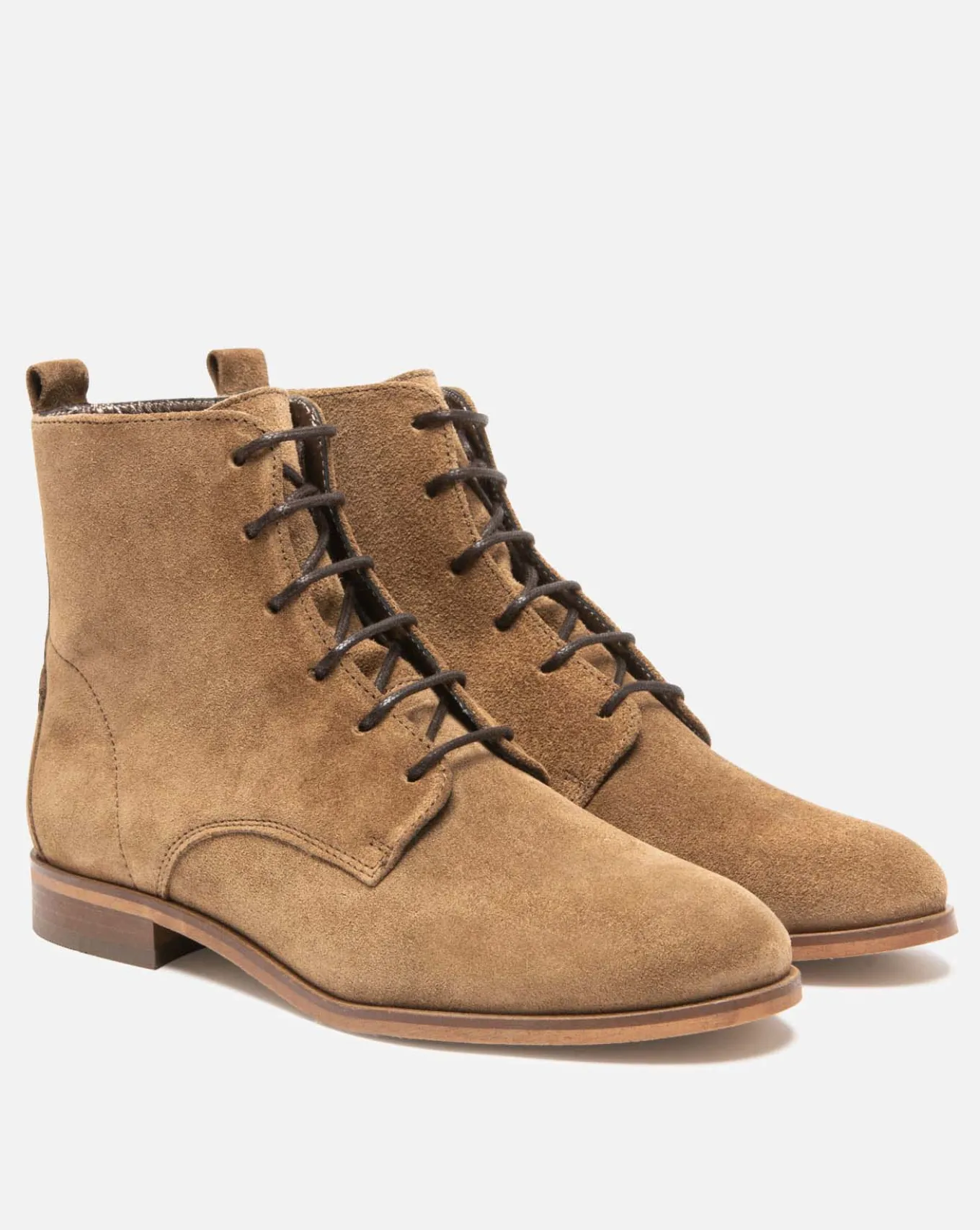 AVERY 5 Boots Croûte velours Femme