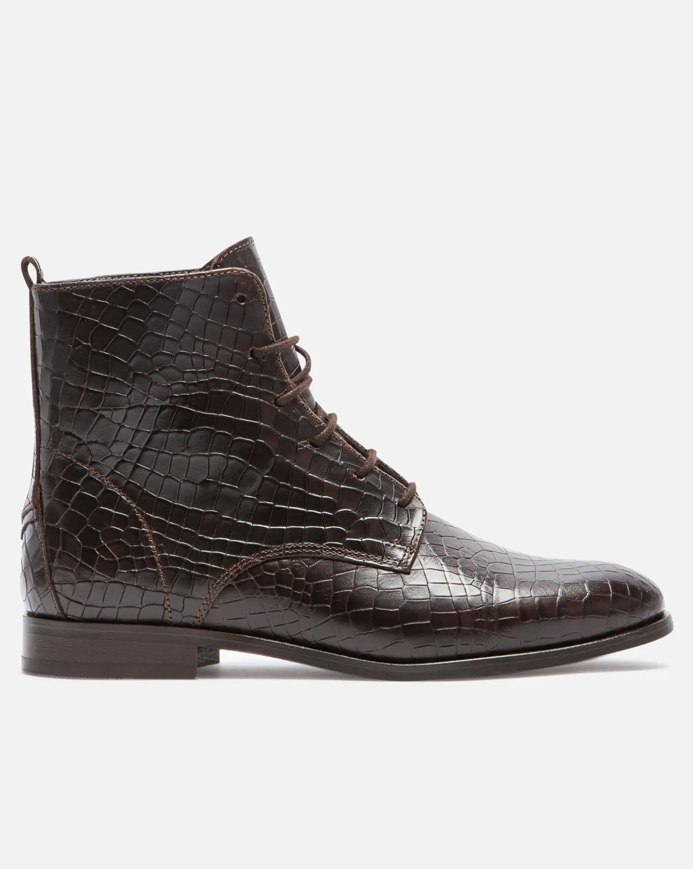 AVERY M VGT Boots Cuir Tannage Végétal Marron Femme