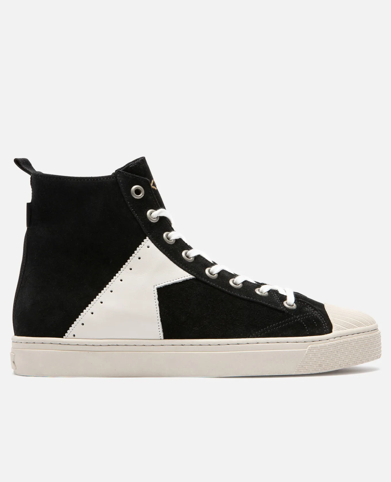 BACKSTAGE H7 Sneakers Éco-responsable Croûte velours Noir Femme