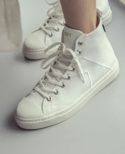 BACKSTAGE H VEG Sneakers Vegan Textile Recyclé Blanc Homme