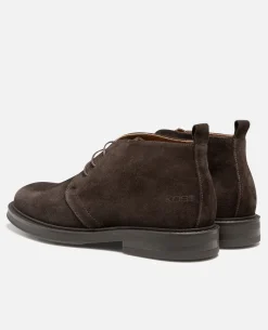 BART V Chukka Boots Croûte velours Marron Homme