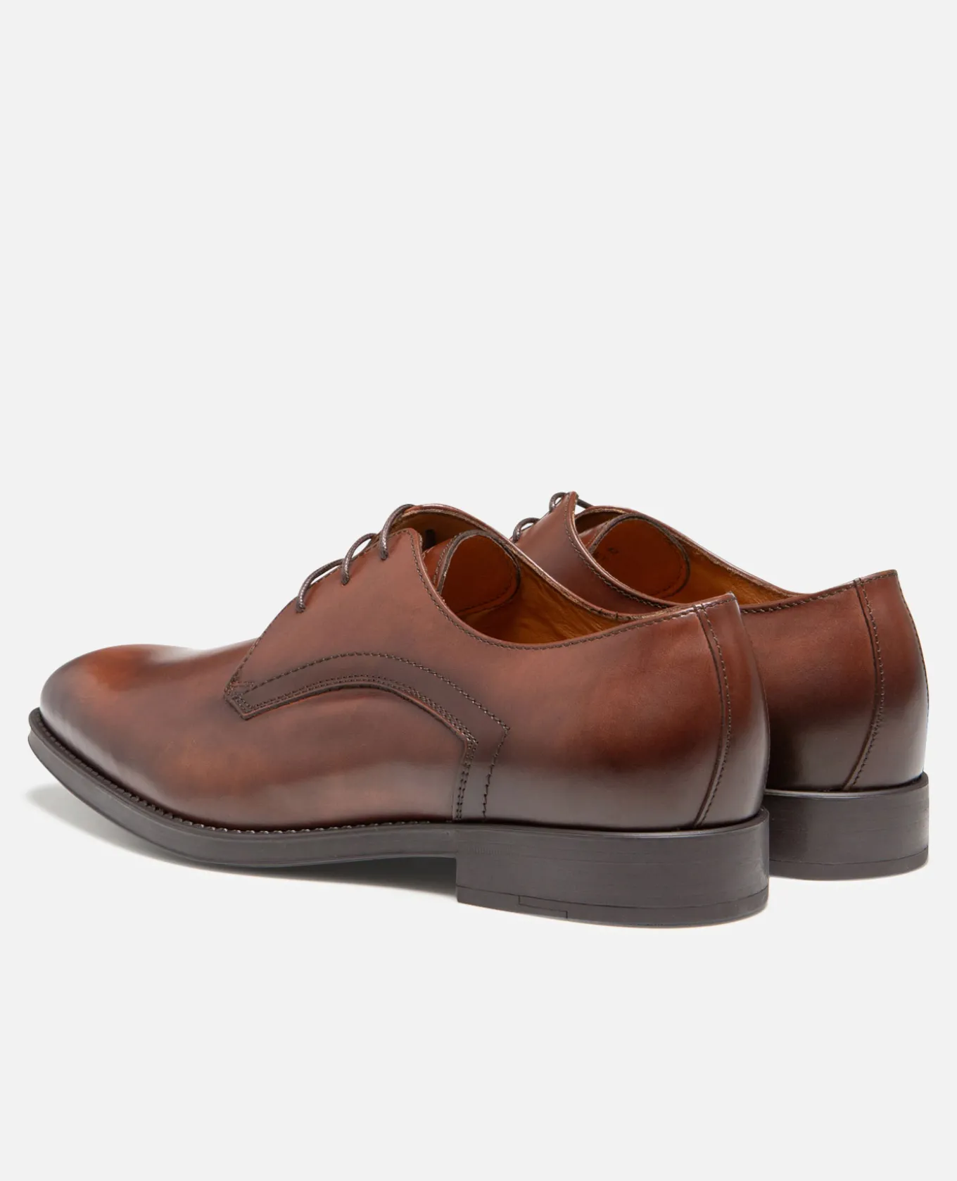 BLAIR Derbies Cuir Marron Homme