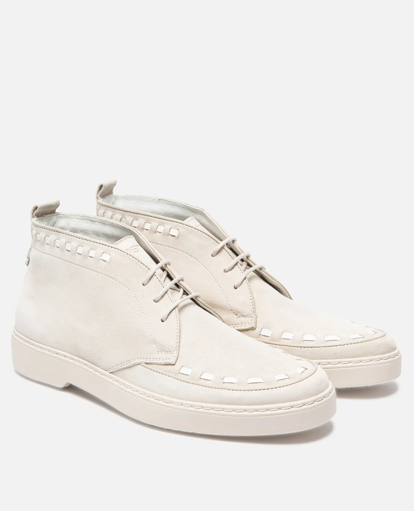 BLAKE Chukka Boots Croûte velours Beige Homme