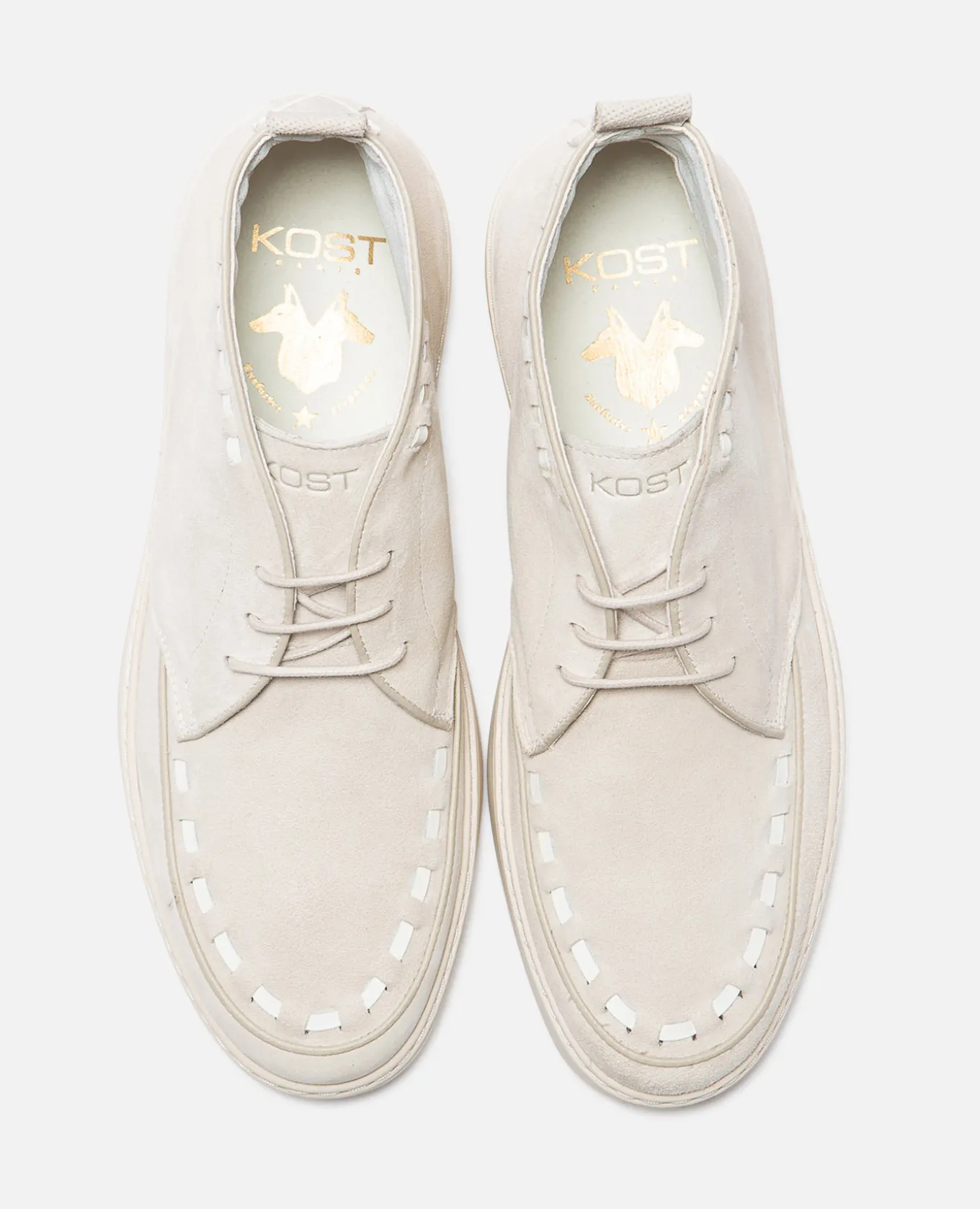 BLAKE Chukka Boots Croûte velours Beige Homme