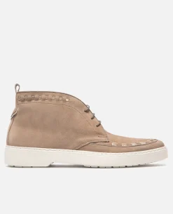 BLAKE Chukka Boots Croûte velours Marron Homme
