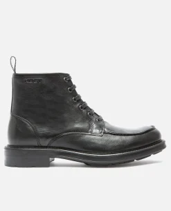 BOLD T VGT Boots Cuir Tannage Végétal Noir Homme