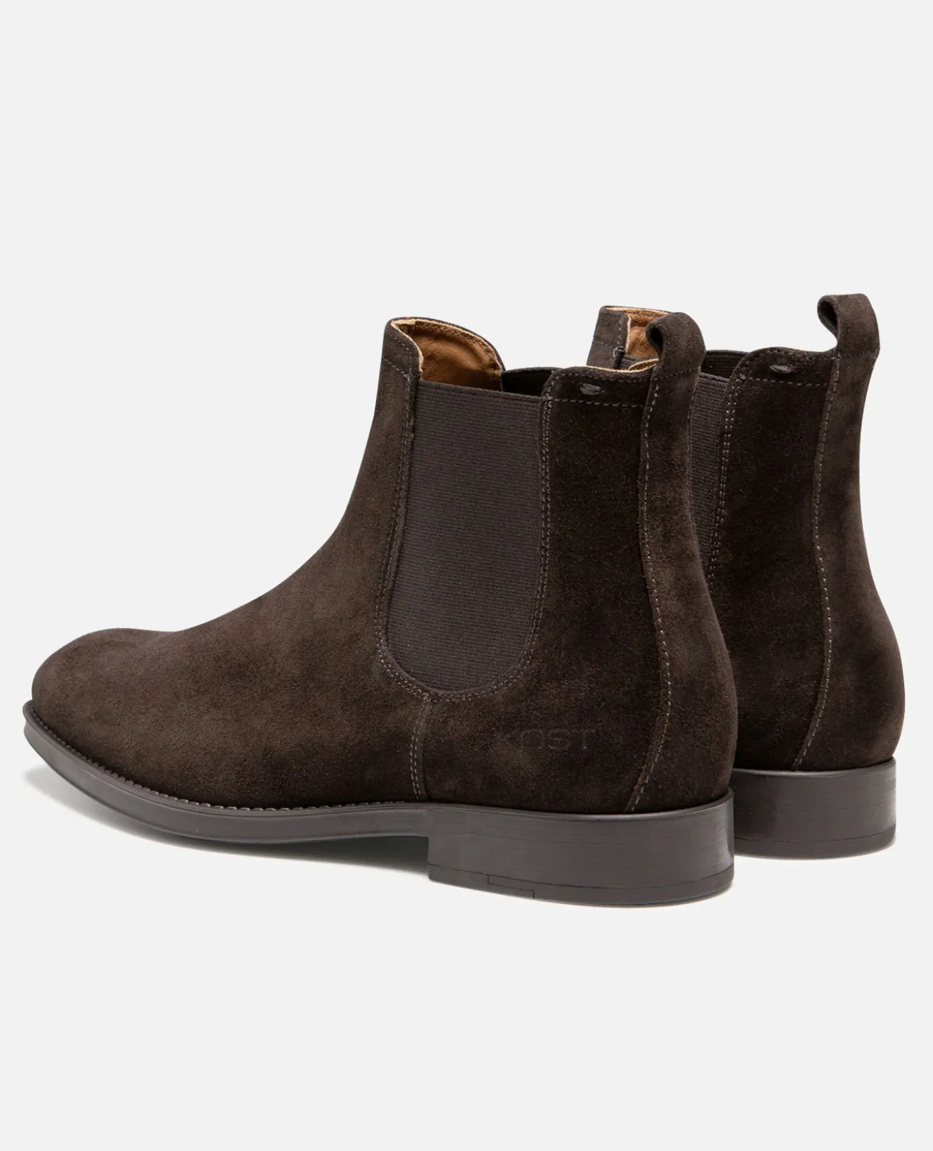 BRAD V Chelsea boots Croûte velours Marron Homme