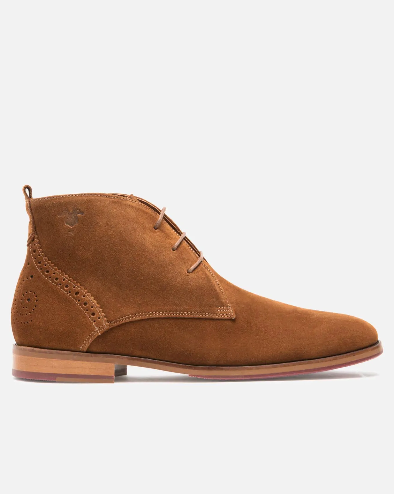 BRETT 95 A Chukka boots Made in France Croûte velours Homme