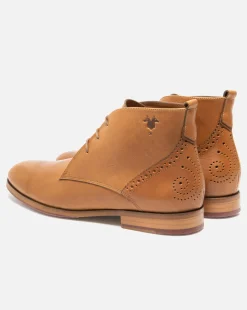BRETT 75 A Chukka boots Made in France Cuir Marron Homme