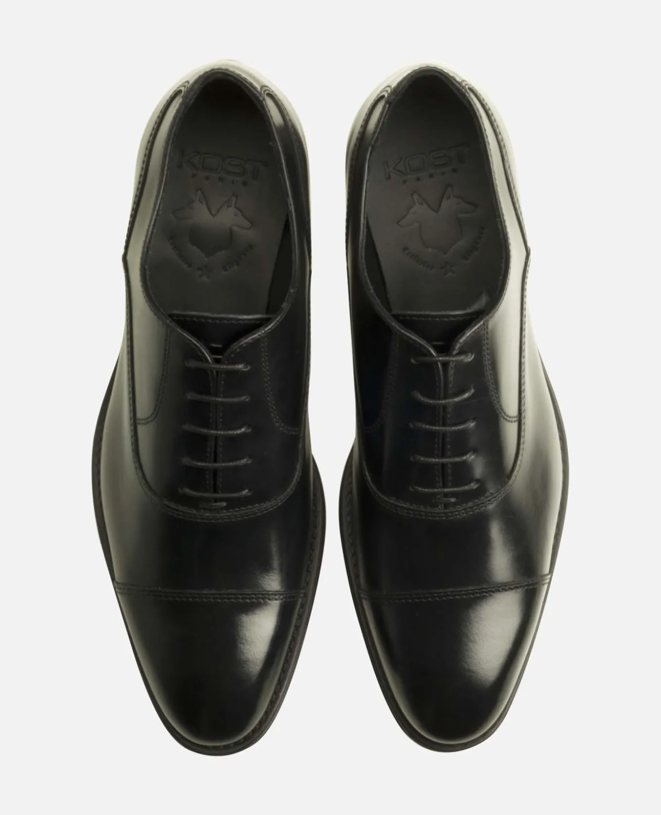 BRUCE Derbies Cuir Noir Homme