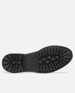 BURNT FO VGT Derbies cuir tannage végétal noir