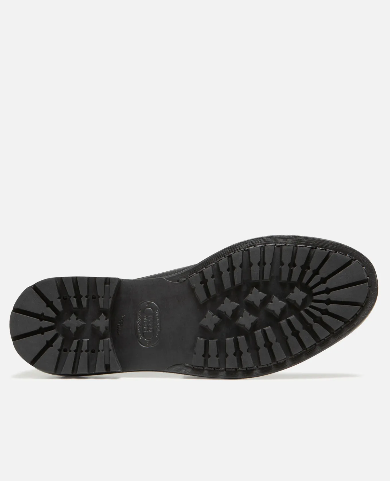 BURNT FO VGT Derbies cuir tannage végétal noir