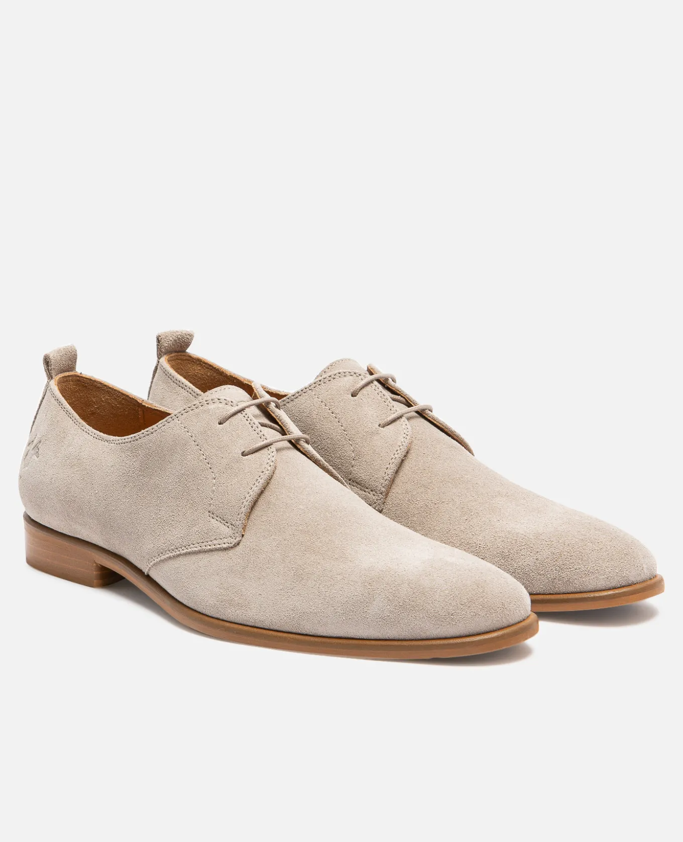 COLT 5 Derbies Croûte Velours Gris Homme