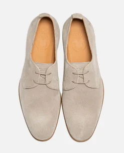 COLT 5 Derbies Croûte Velours Gris Homme
