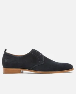 COLT 5 Derbies Croûte Velours Bleu Homme