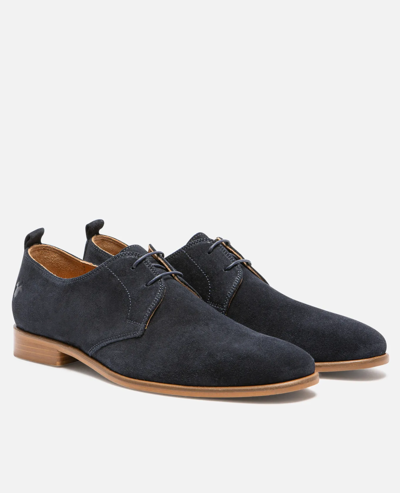 COLT 5 Derbies Croûte Velours Bleu Homme