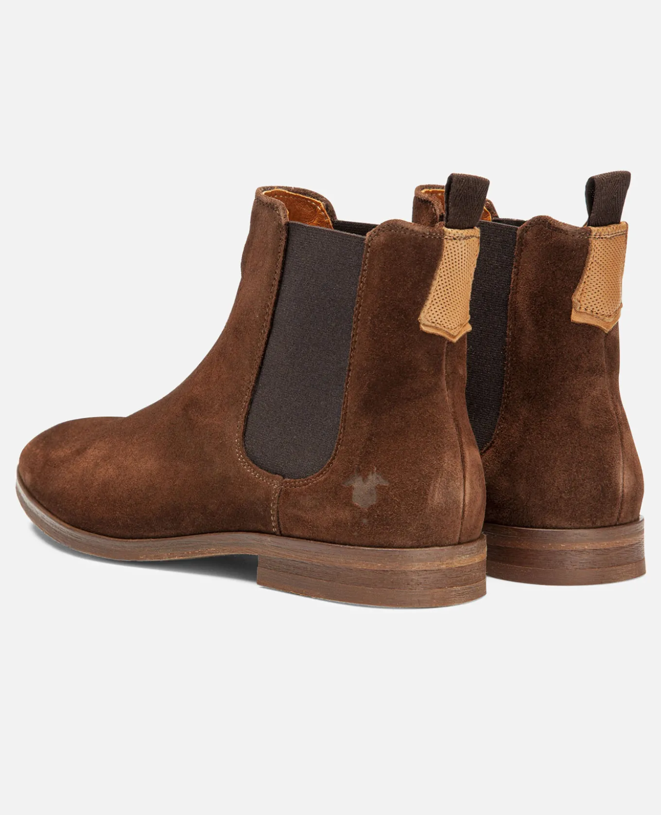 CONNOR 5 Chelsea boots Croûte velours Marron Homme