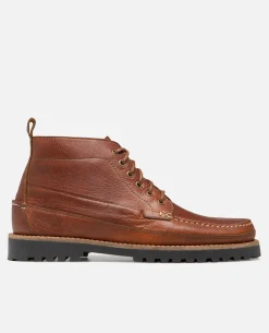 CRISPY SU Chukka Boots Cuir Marron Homme