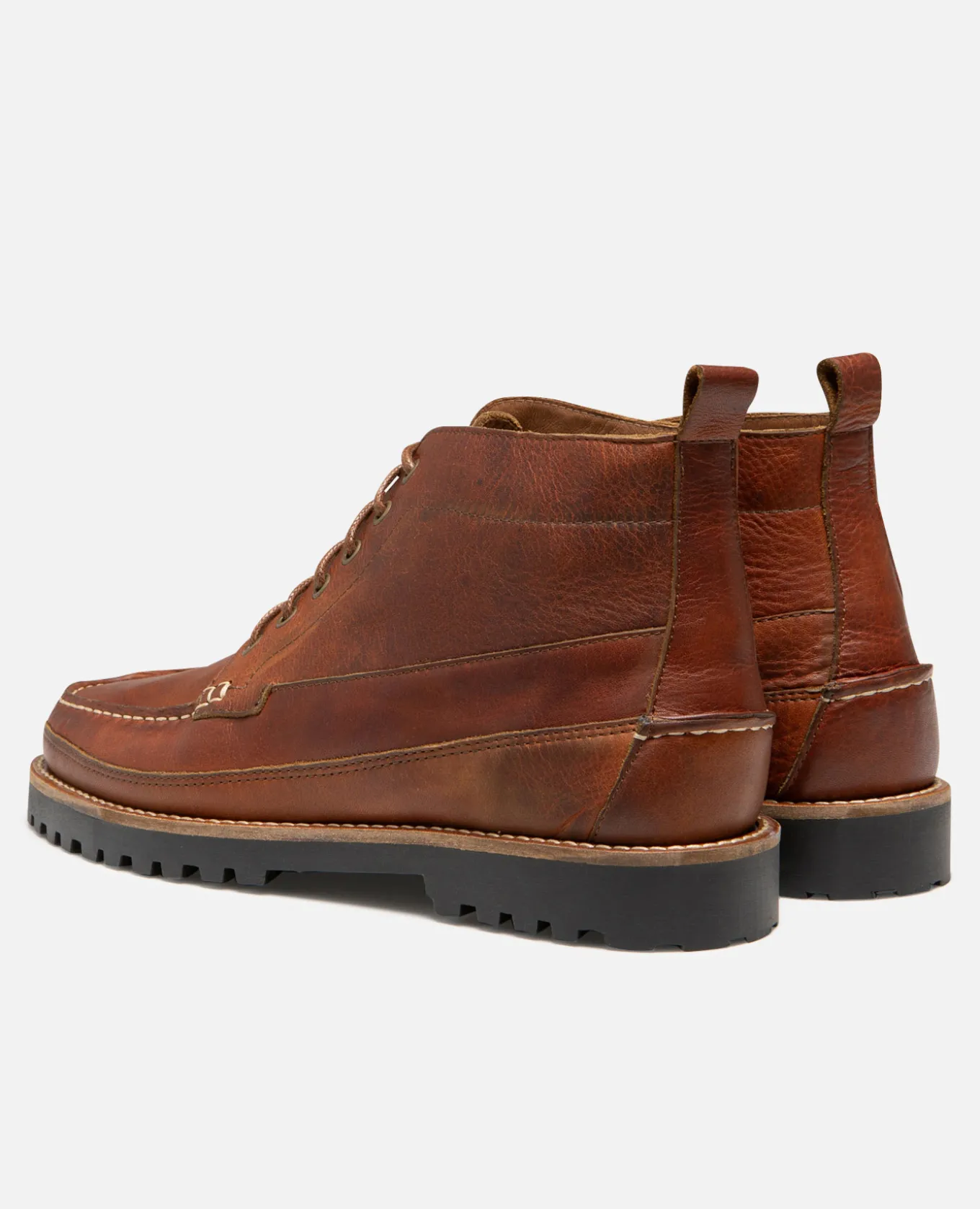 CRISPY SU Chukka Boots Cuir Marron Homme