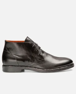 DANDY 67 Boots Cuir Noir Homme