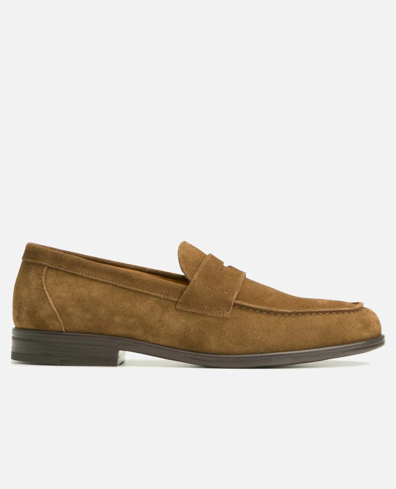 DAPPER V Mocassins Croûte velours Marron Homme