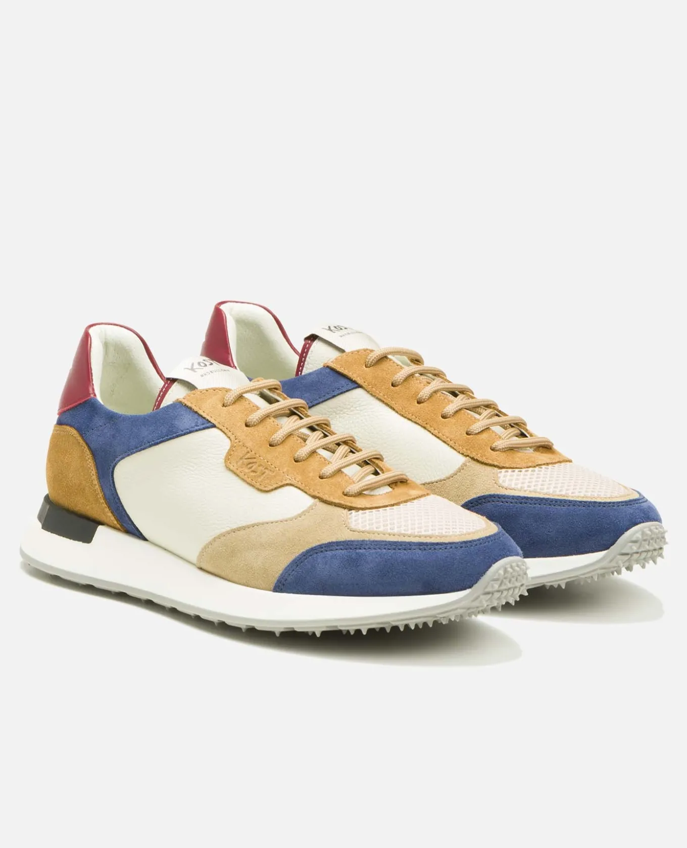 DAZZLING MG Sneakers Croûte Velours Bleu Homme