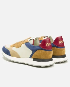 DAZZLING MG Sneakers Croûte Velours Bleu Homme