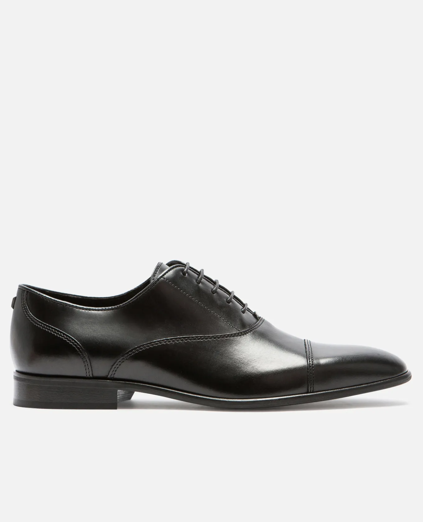 DOUGLAS Richelieu Cuir Noir Homme