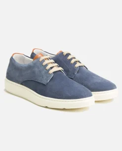 DREAM  Baskets Croûte Velours Marine Homme
