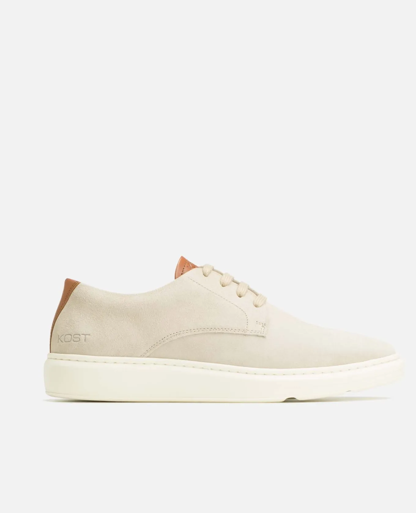 DREAM Baskets Croûte Velours Beige Homme