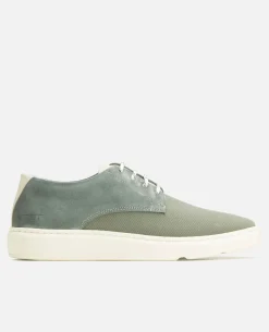 DREAM T Sneakers Croûte Velours Textile Kaki Homme