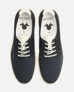 DREAM T Sneakers Croûte Velours Textile Marine Homme