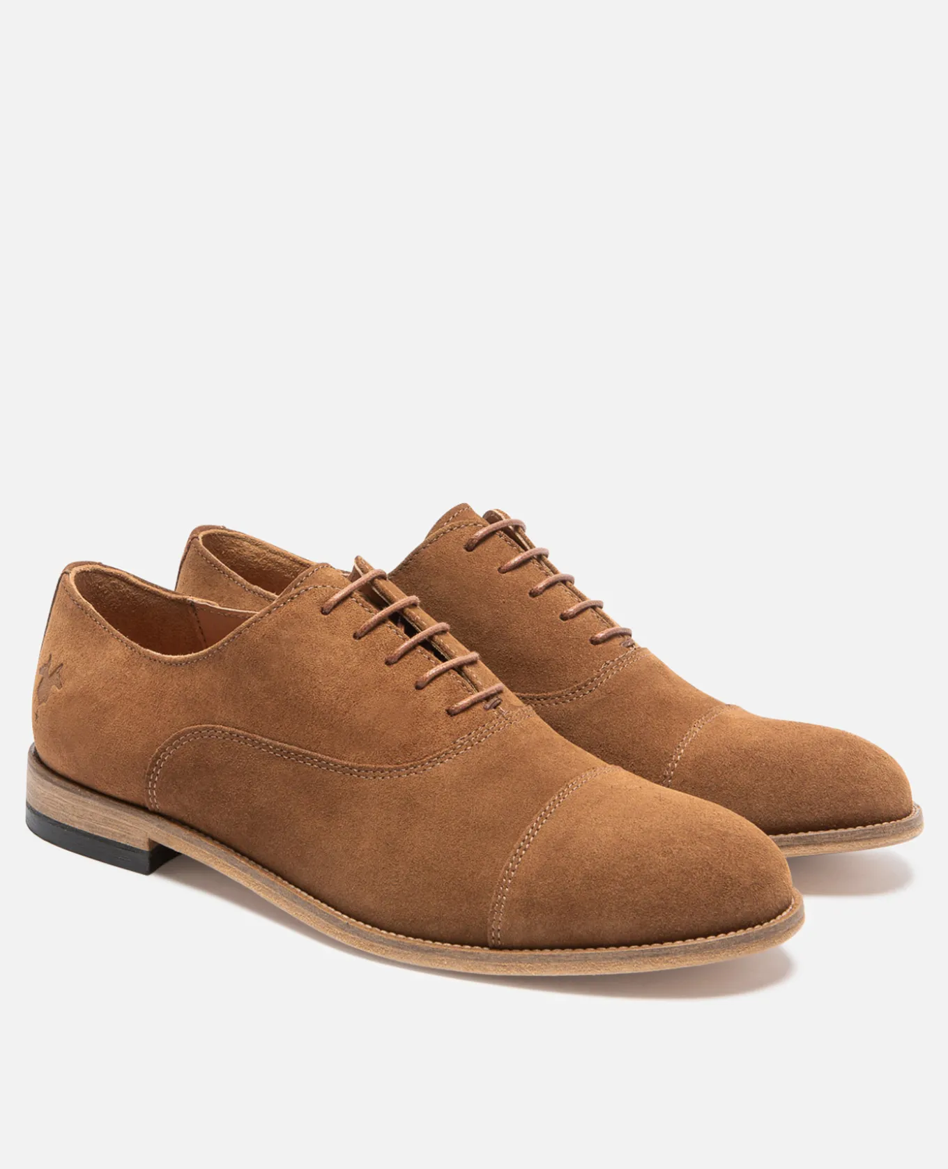 EASY 5 Richelieu Croûte velours Cognac Homme