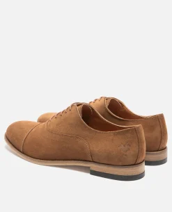 EASY 5 Richelieu Croûte velours Cognac Homme