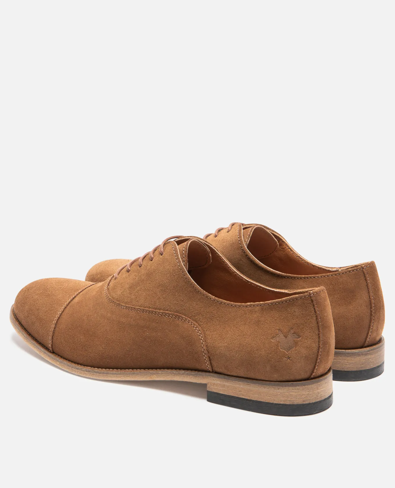 EASY 5 Richelieu Croûte velours Cognac Homme