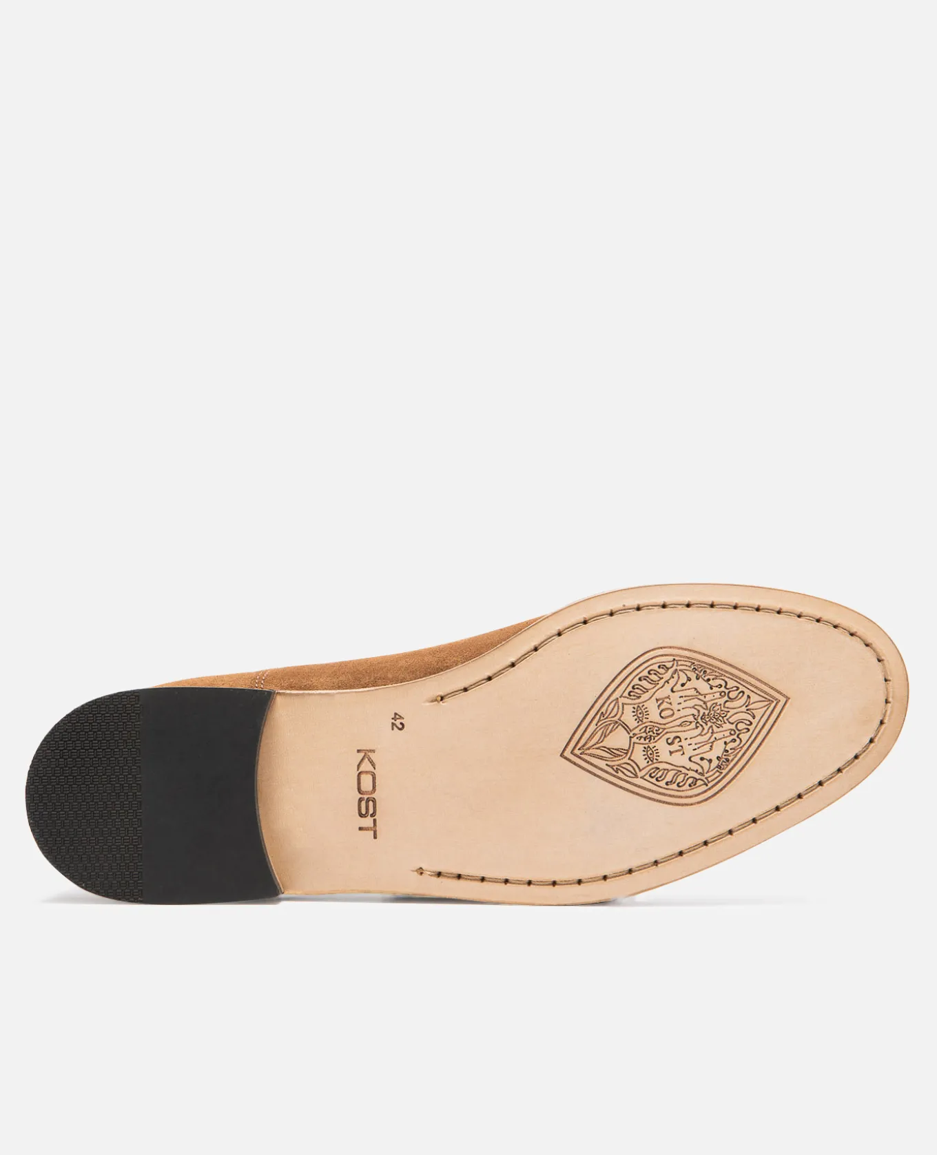 EASY 5 Richelieu Croûte velours Cognac Homme