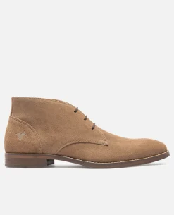 FELLOW 5 Chukka Boots Croûte velours Marron Homme