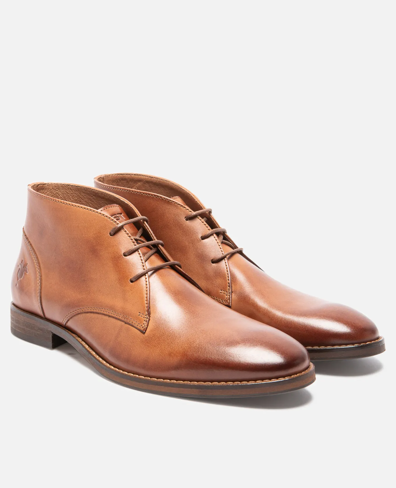 FELLOW 57 Chukka Boots Cuir Marron Homme