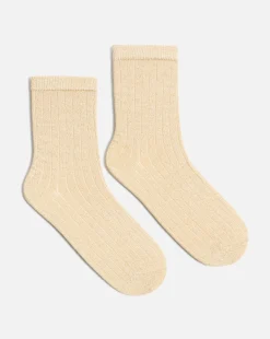 FOXY Chaussettes Beige Made in France Femme