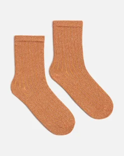 FOXY Chaussettes Brique Made in France Femme