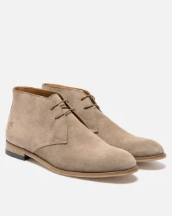 GALLANT 5  Chukka Boots Croûte velours Marron Homme