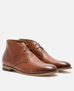 GALLANT  Chukka boots Cuir Marron Homme