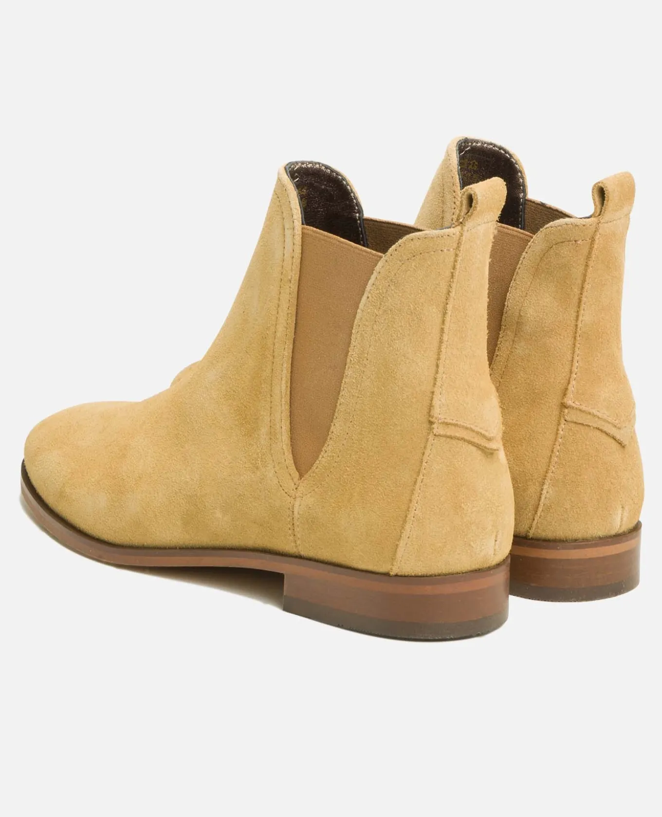 HARPER 5 Chelsea boots Croûte velours Jaune Femme