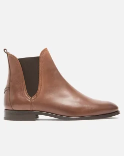 HARPER 73 Chelsea boots Cuir Marron Femme