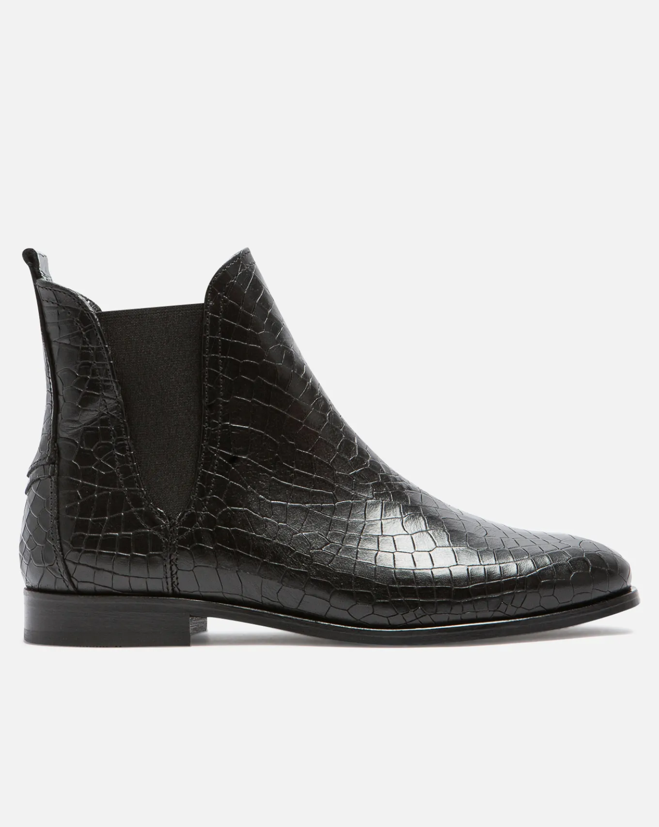 HARPER M VGT Chelsea boots Cuir Tannage Végétal Noir Femme
