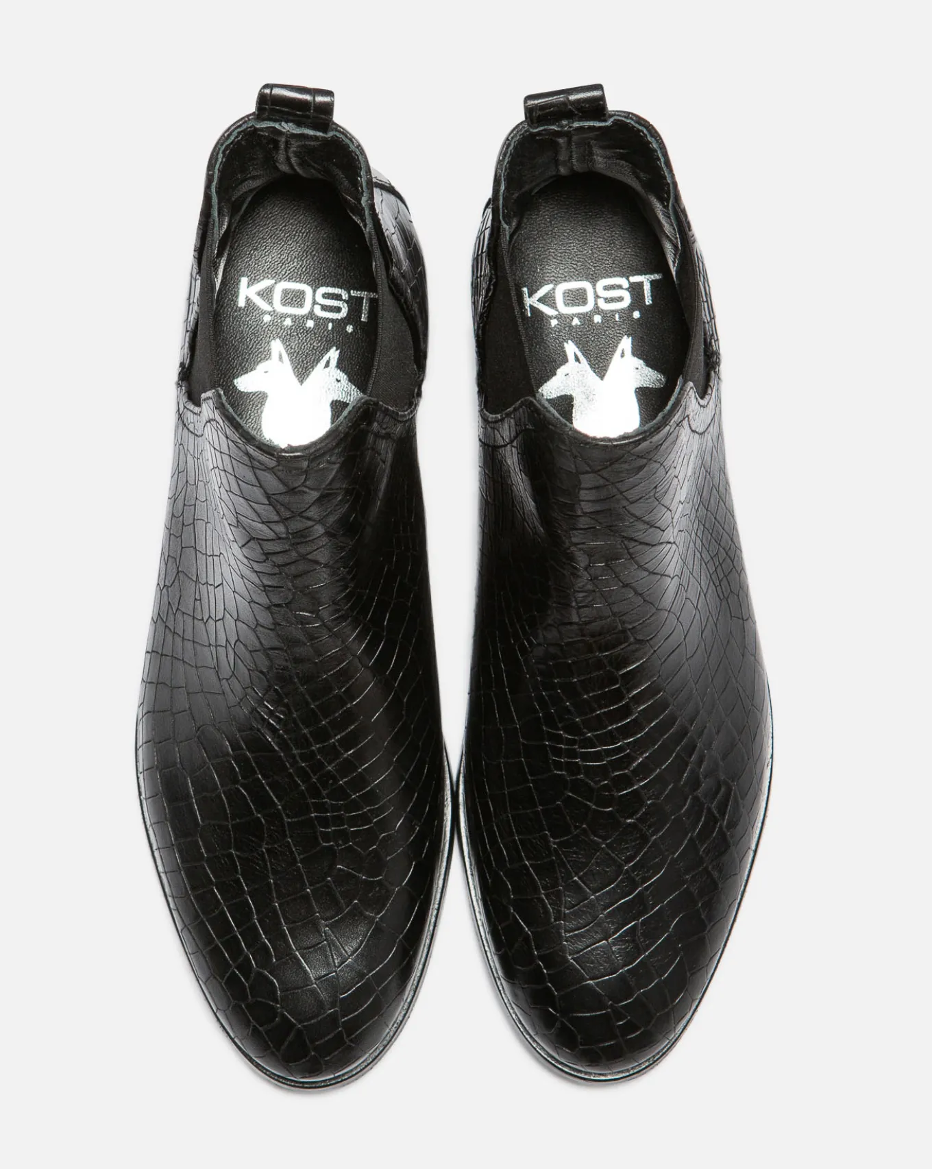 HARPER M VGT Chelsea boots Cuir Tannage Végétal Noir Femme