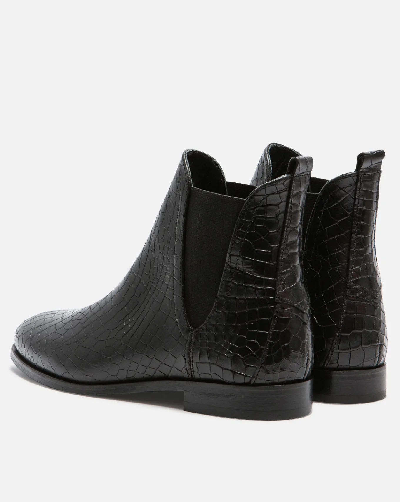 HARPER M VGT Chelsea boots Cuir Tannage Végétal Noir Femme