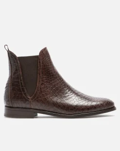 HARPER M VGT Chelsea boots Cuir Tannage Végétal Marron Femme